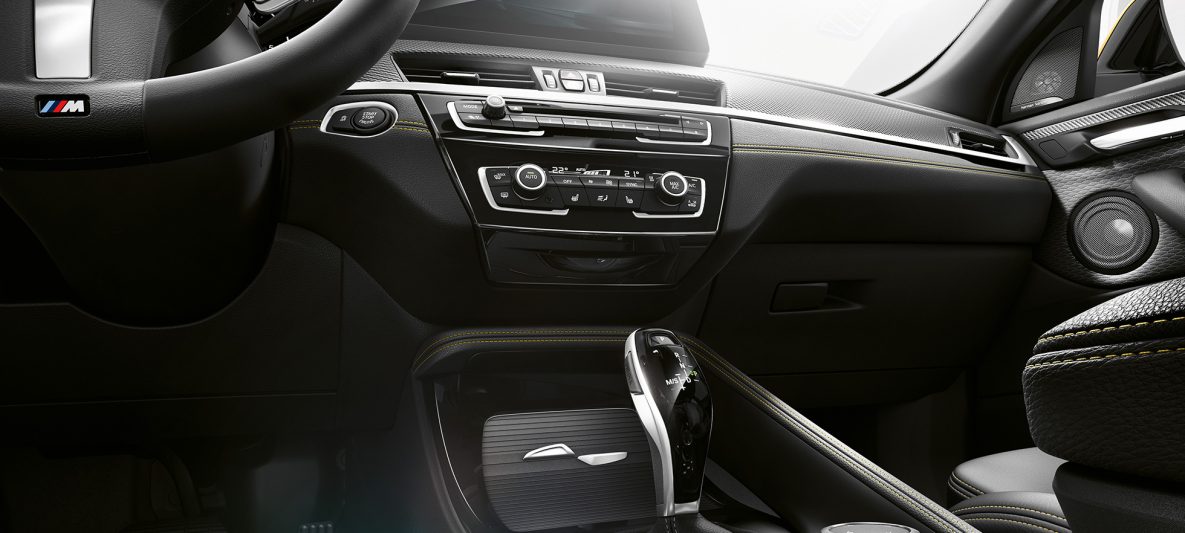 BMW X2 2018 F39 Interieur Mittelkonsole